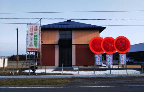 業界初!?大迫力の塗装のモデルハウス!