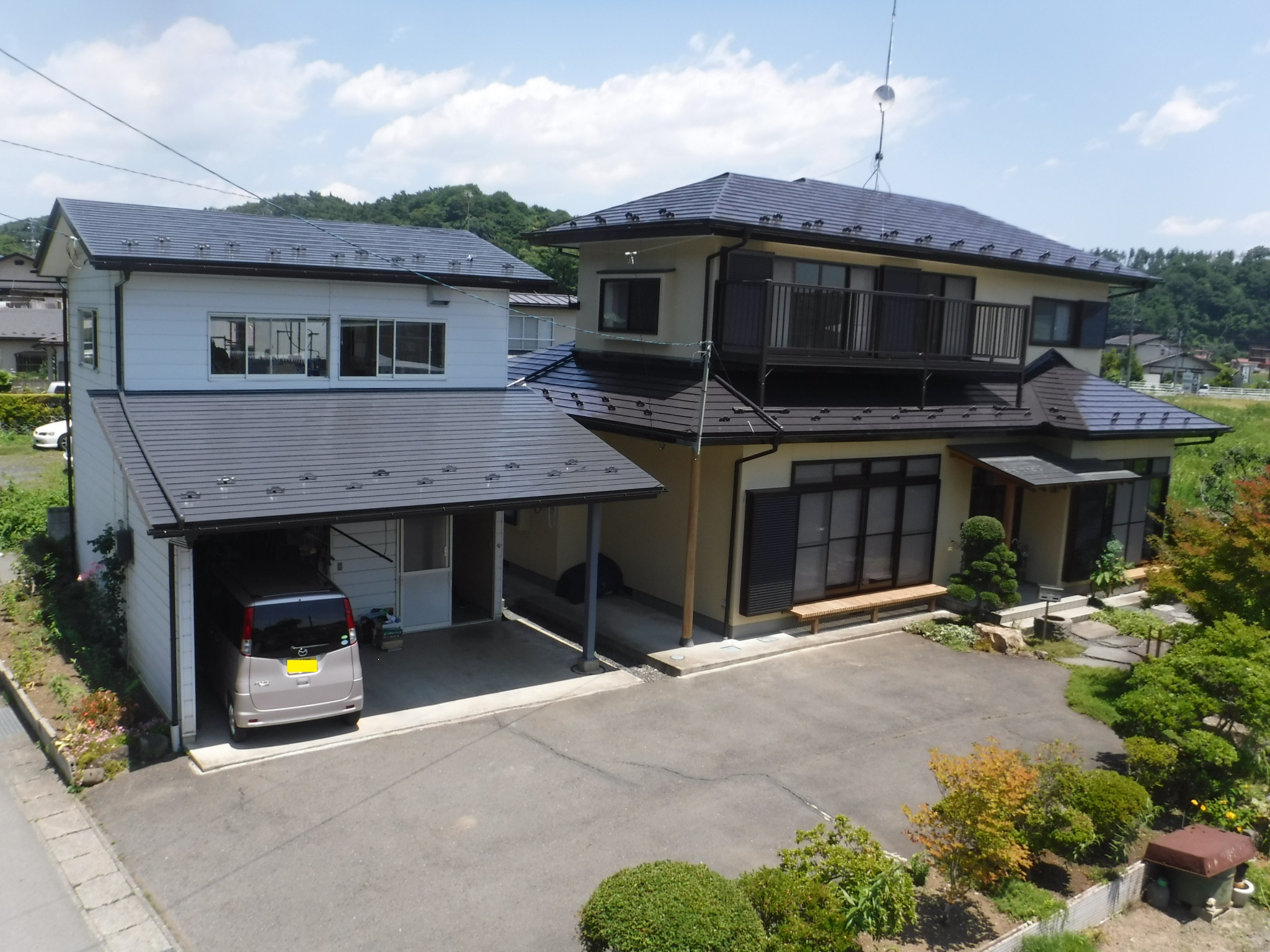 S様邸　屋根外壁他塗装工事