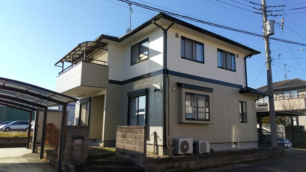 大田原市H様邸 屋根外壁他塗装工事