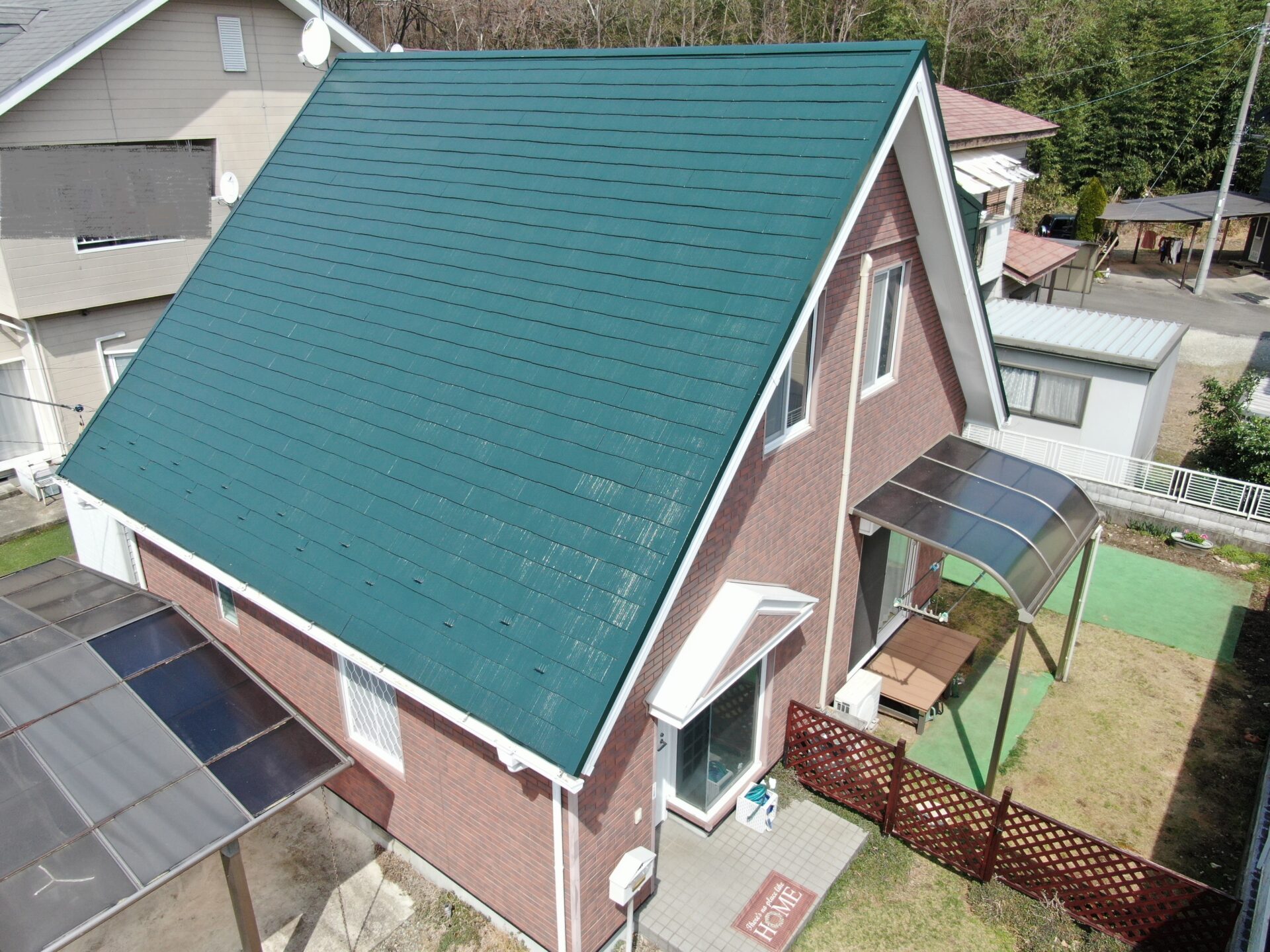 H様邸　屋根塗装工事