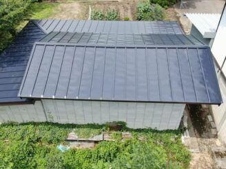 S様邸 納屋屋根塗装工事