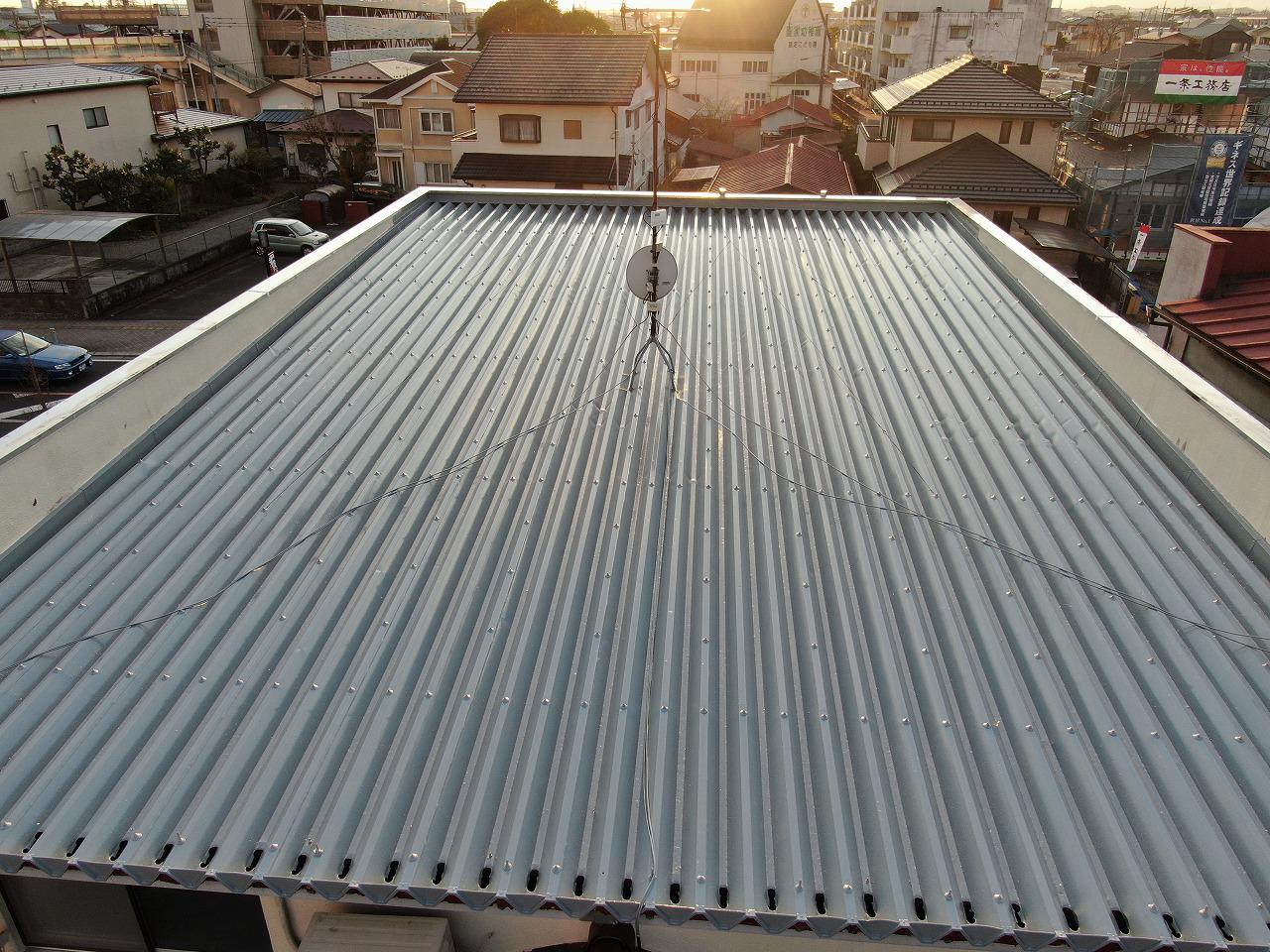 S様邸　屋根塗装工事