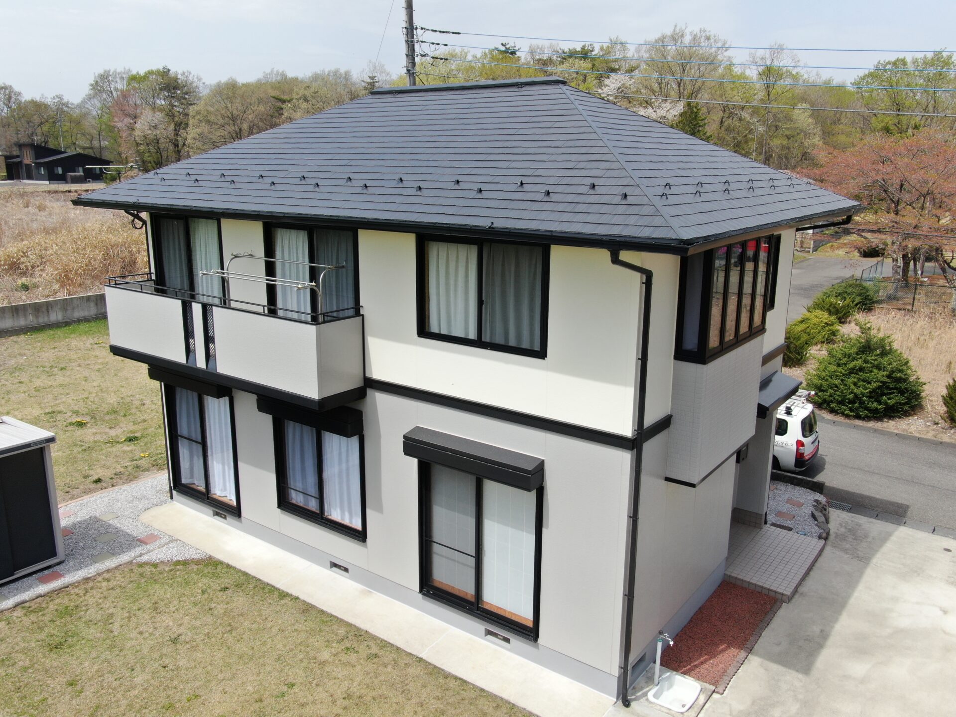 S様邸　屋根外壁他塗装工事